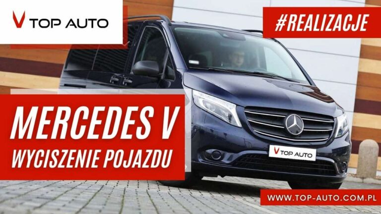 Mercedes Vito - wyciszanie samochodu Wrocław