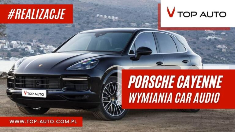 Porsche Cayenne - wyciszanie samochodu Wrocław