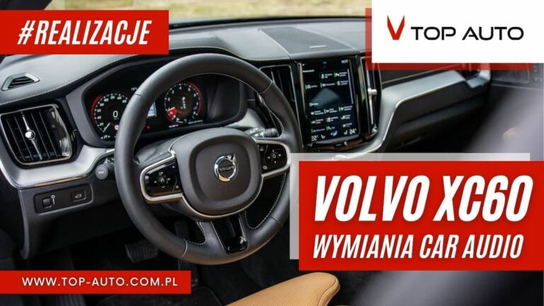 Volvo XC60 - wyciszanie samochodu Wrocław