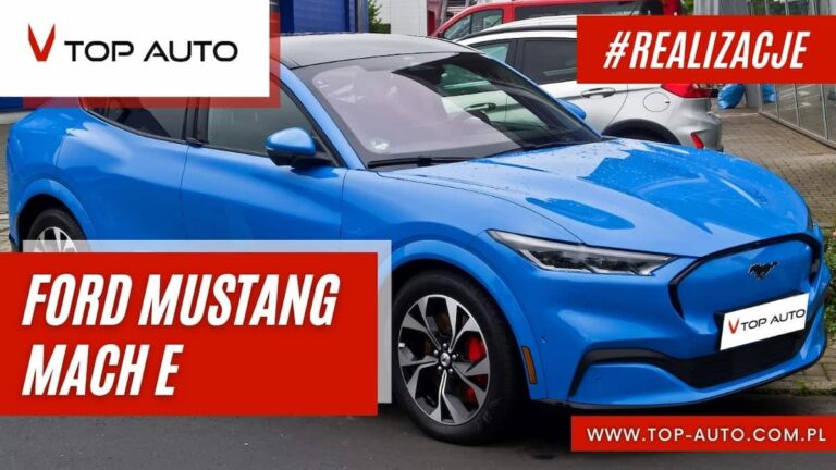 Ford Mustang - wygłuszanie samochodu Wrocław