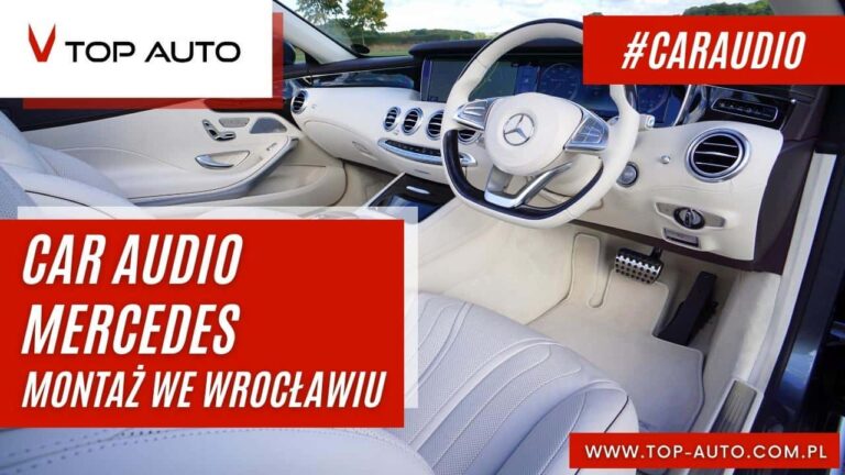 Car audio Mercedes Wrocław