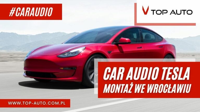 Car audio Tesla Wrocław