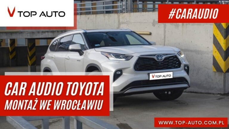 Car audio Toyota Wrocław